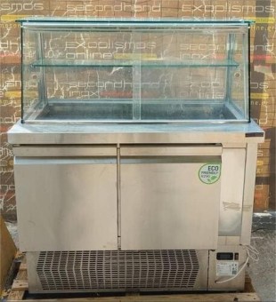 Ψυγείο Βιτρίνα Σαλατών Επιδαπέδιο Για 9Gn 1/4 BAMBAS Mεταχειρισμένο